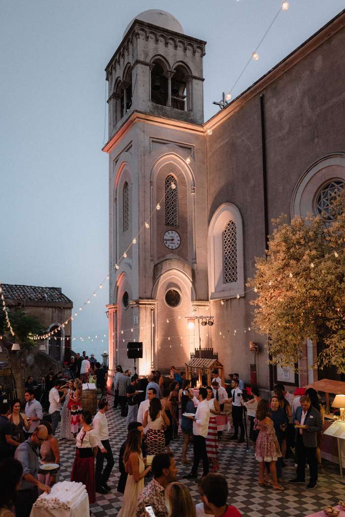 Castelmola Sicily during a wedding