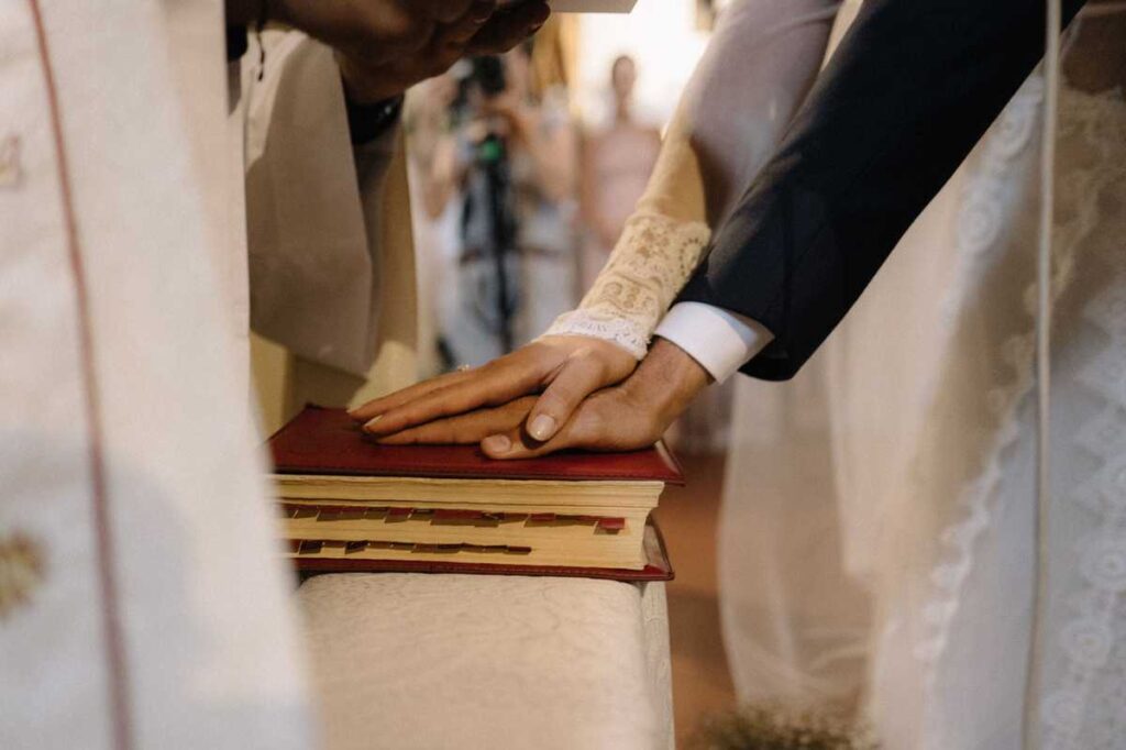 Religious wedding in Taormina