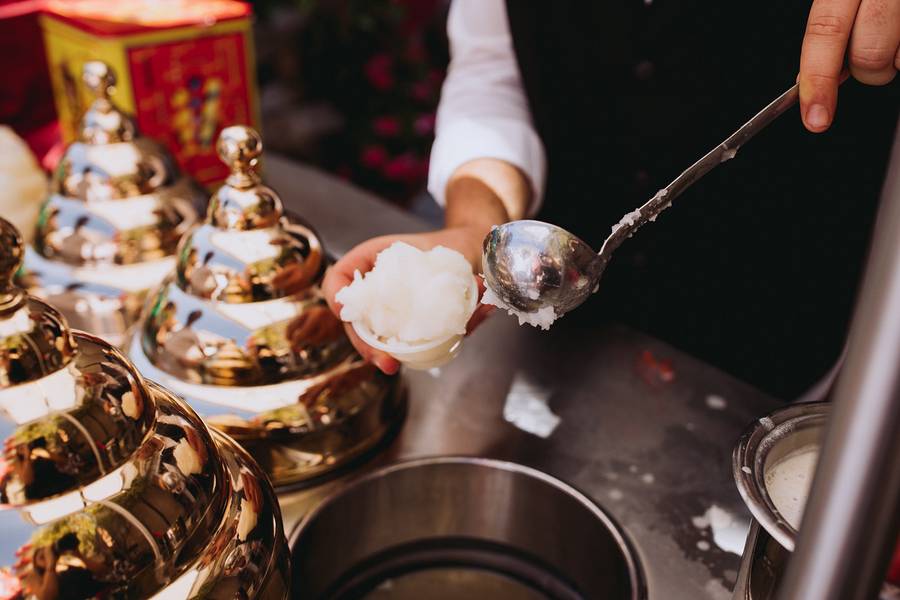 Granita track during the Event in Castelmola