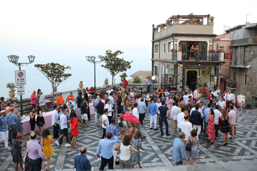 Castelmola main square